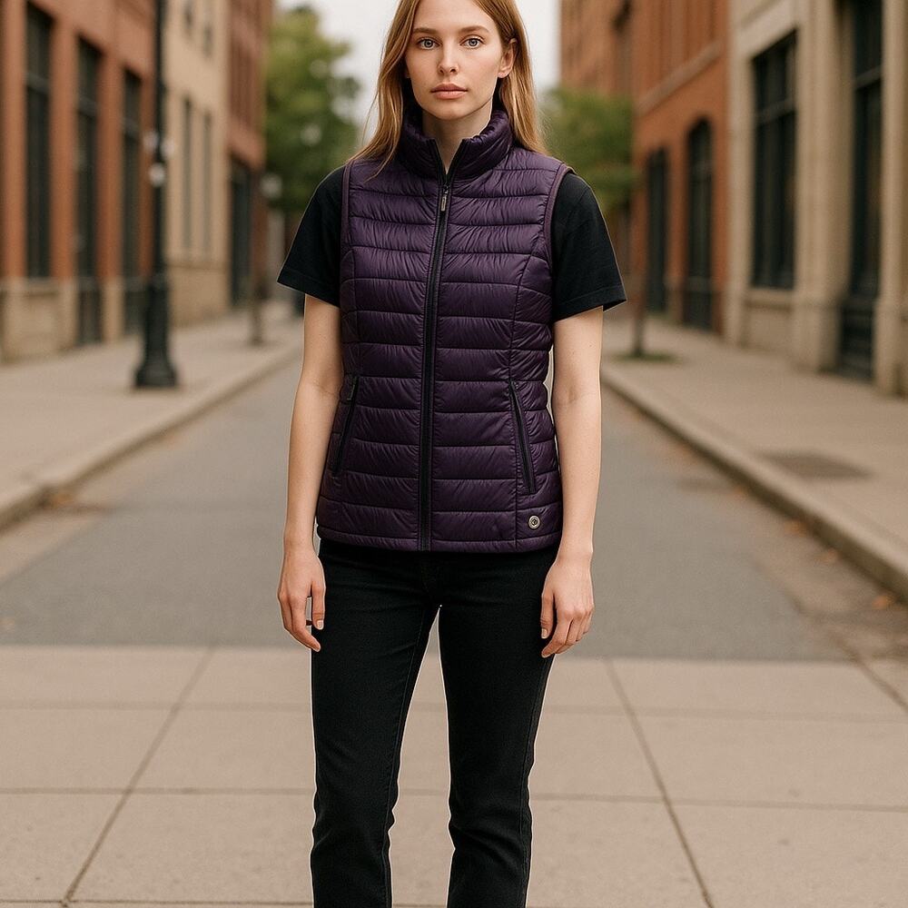 Stormtech Performance Basecamp Thermal Vest  size‎ Medium in Purple